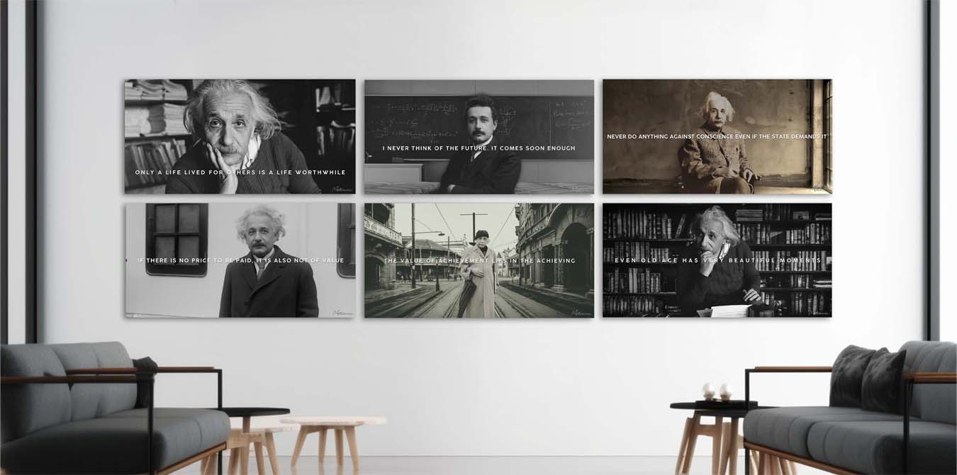 Albert Einstein Officially Licensed Artworks – Motivinci