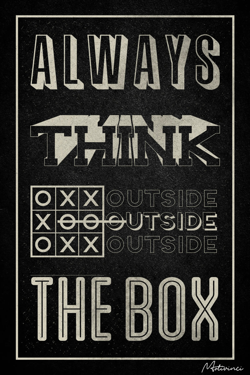 Always Think Outside The Box Port