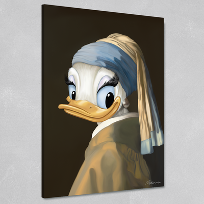 Duck with a Pearl Earring