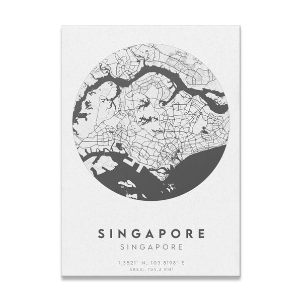 Map of Singapore