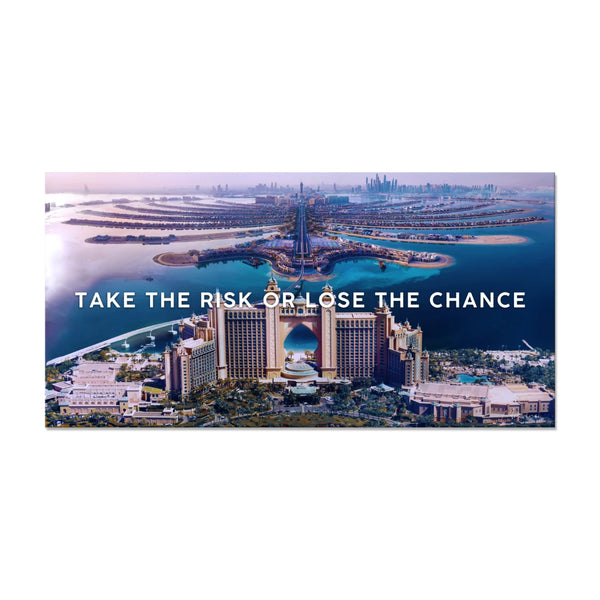 Take The Risk Limited Edition Canvas