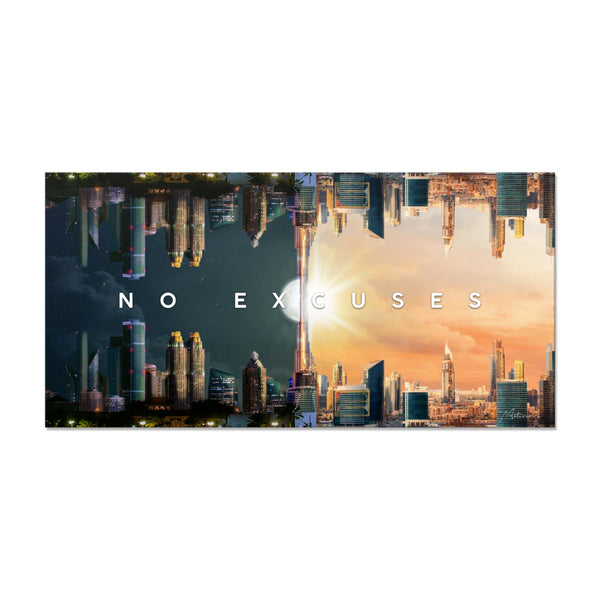 No Excuses Limited Edition Canvas