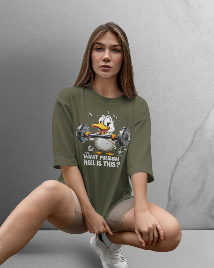 Power duck T-shirt Oversized