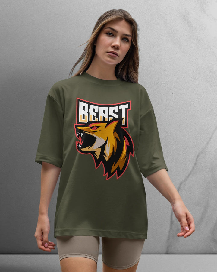 Power Beast T-shirt Oversized