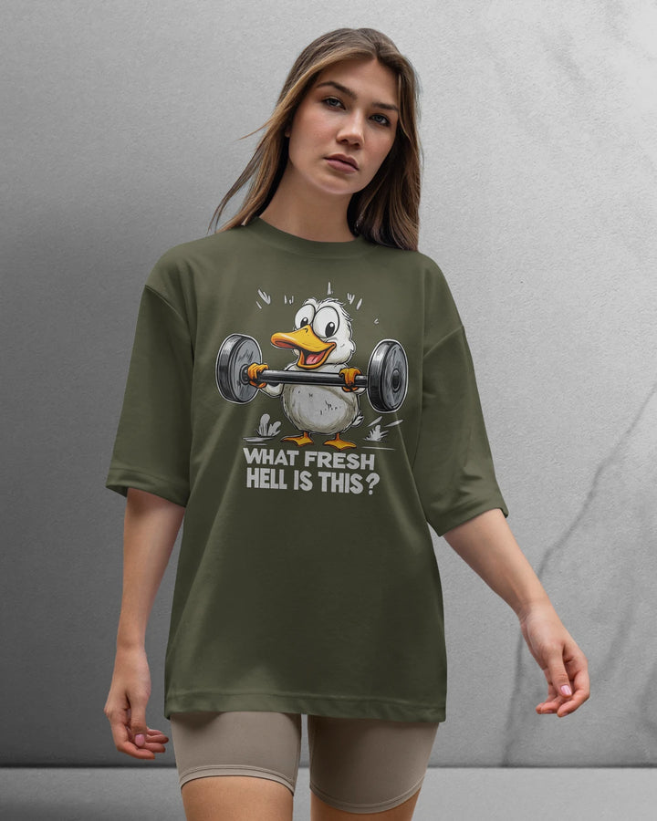 Power duck T-shirt Oversized