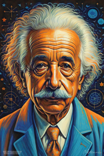 Albert Einstein - Angle Universe - Motivinci