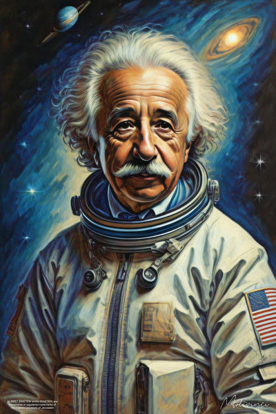 Albert Einstein - Astro - Motivinci