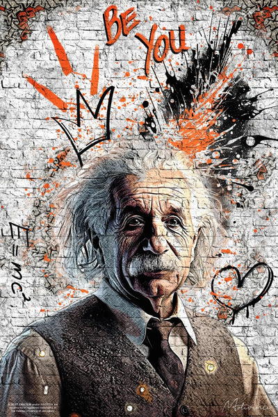 Albert Einstein - Be You - Motivinci