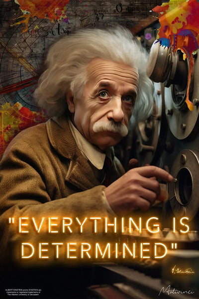 Albert Einstein - Determined - Motivinci