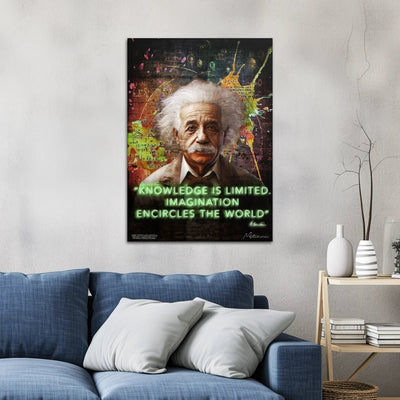 Albert Einstein - Knowledge - Motivinci