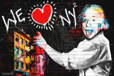 Albert Einstein - Love NY² - Motivinci