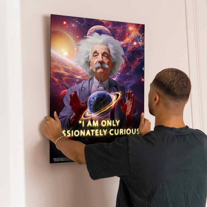 Albert Einstein - Passionately Curious - Motivinci