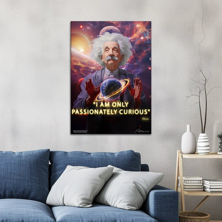 Albert Einstein - Passionately Curious - Motivinci