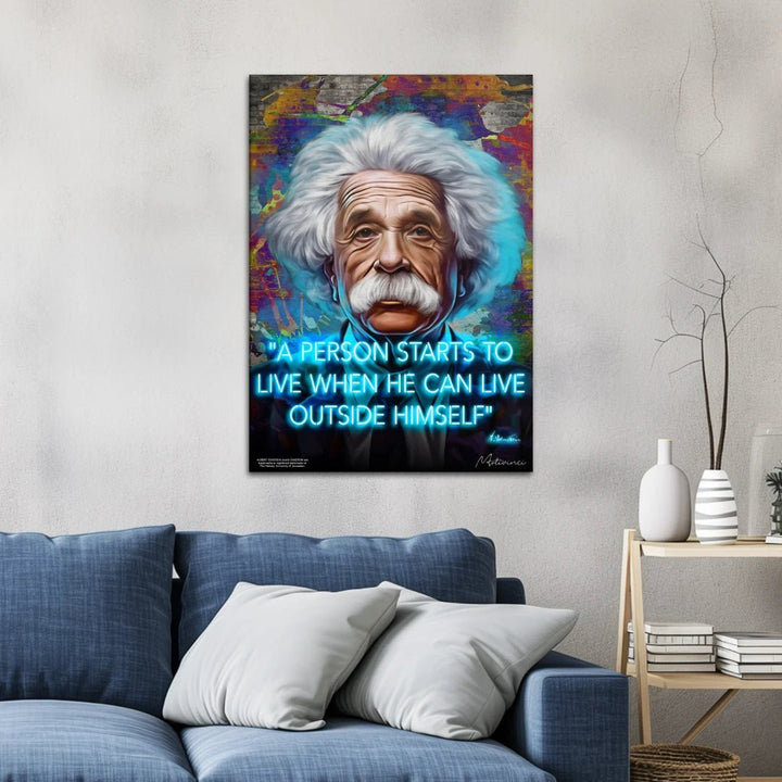 Albert Einstein - Start To Live - Motivinci