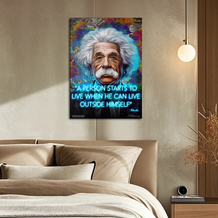 Albert Einstein - Start To Live - Motivinci