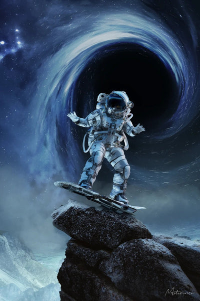 Astronaut's Cosmic Ride - Motivinci