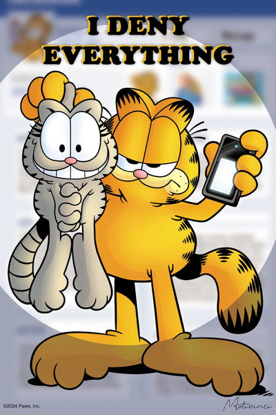 Garfield - Deny Everything - Motivinci