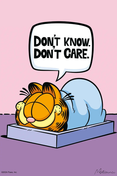 Garfield - Don't know Don't Care - Motivinci
