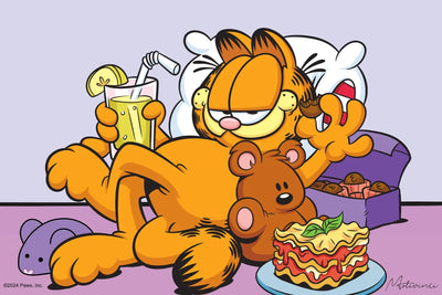 Garfield - Food Junkie - Motivinci