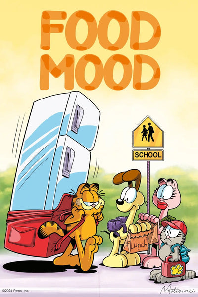 Garfield - Food Mood - Motivinci