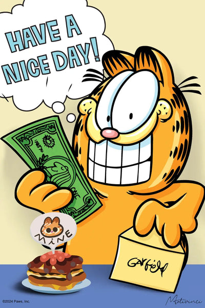 Garfield - Money - Motivinci