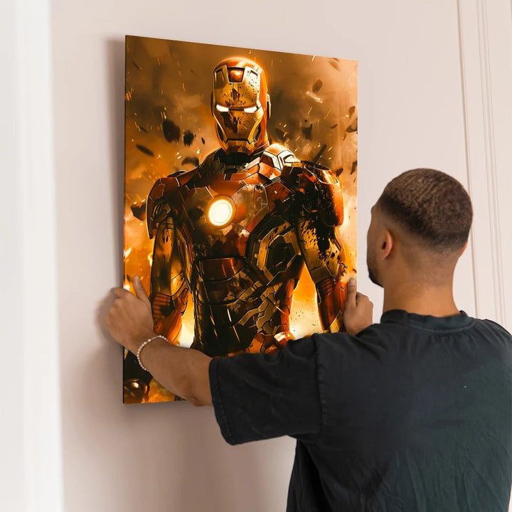 Iron Man Battle - Damaged - Motivinci