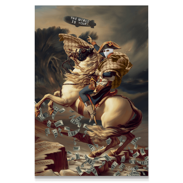 Napoleon Criminal Limited Edition Canvas