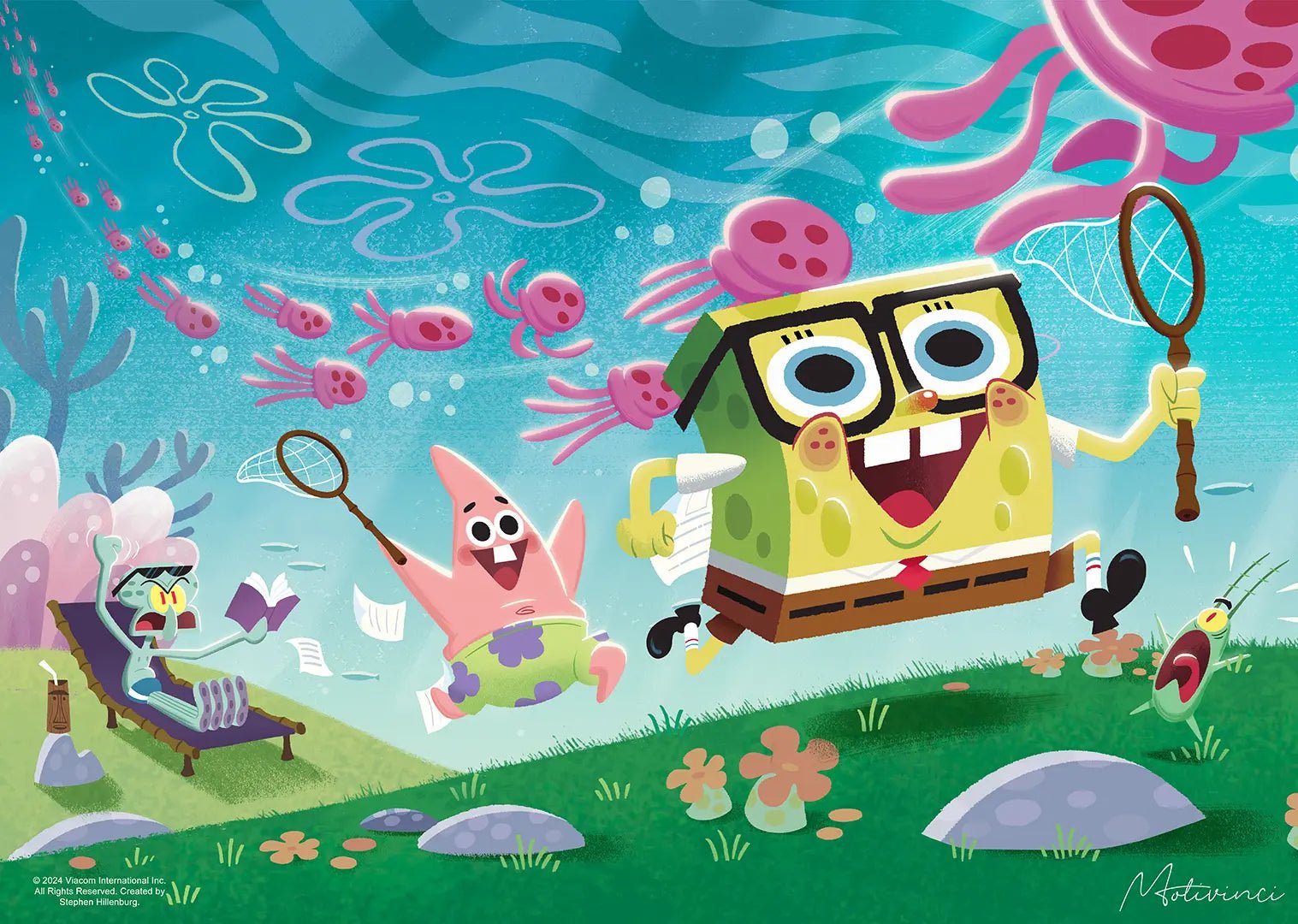 SpongeBob SquarePants - Jellyfishing Fun – Motivinci USA