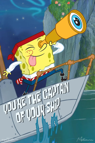 SpongeBob SquarePants - You're Are The Captain - Motivinci