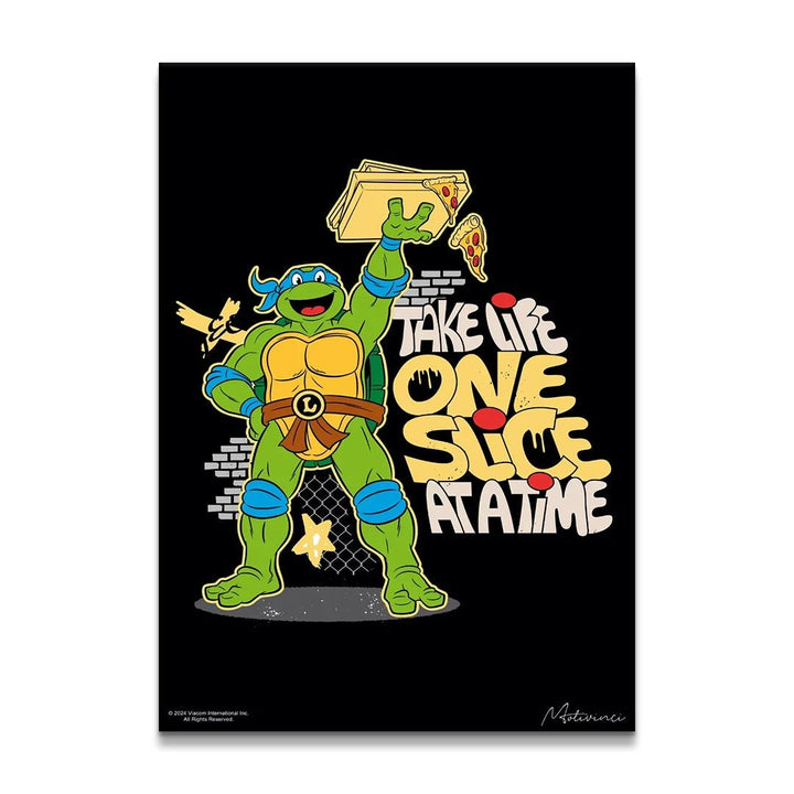 Teenage Ninja Turtle - One Slice - Motivinci