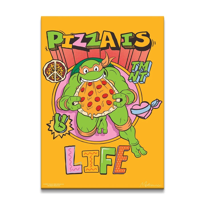 Teenage Ninja Turtle - Pizza Is Life - Motivinci