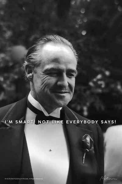 The Godfather - Smart Smirk - Motivinci
