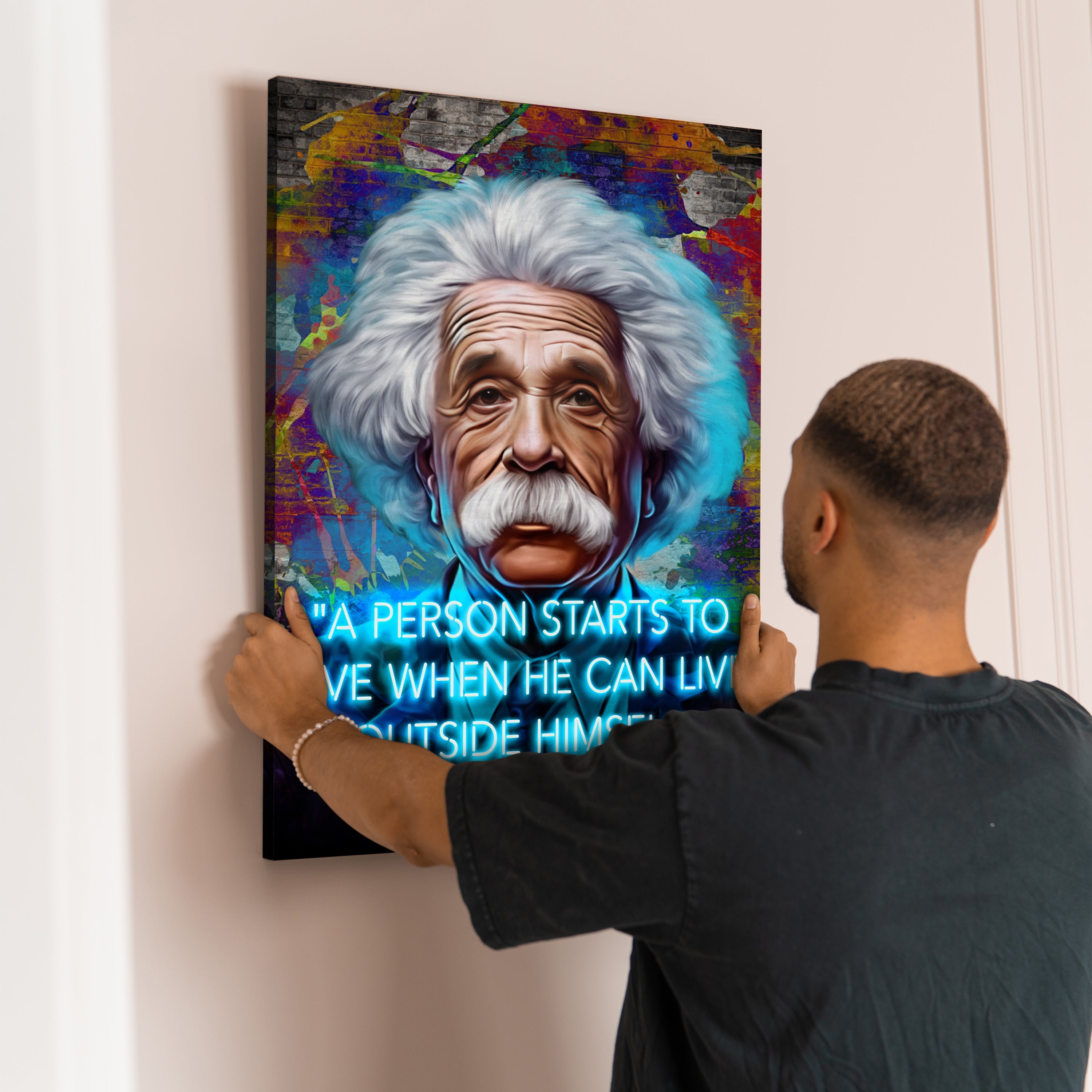 Albert Einstein - Start To Live - Motivinci