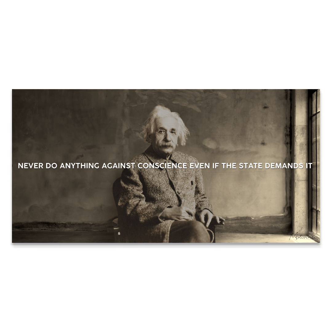 Albert Einstein's Conscience - Motivinci USA