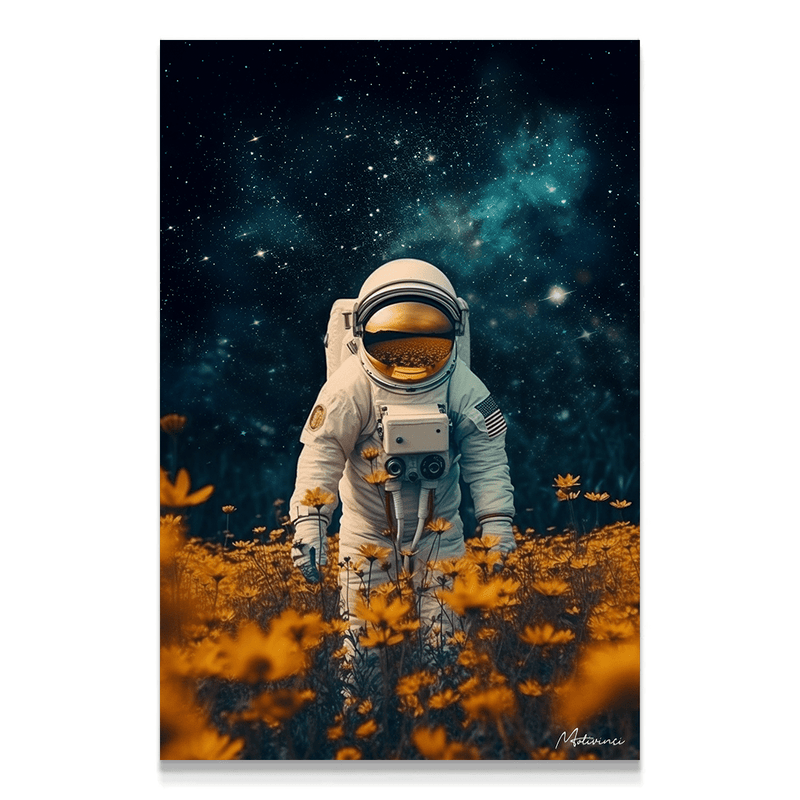 Astronaut's Blossoming Connection