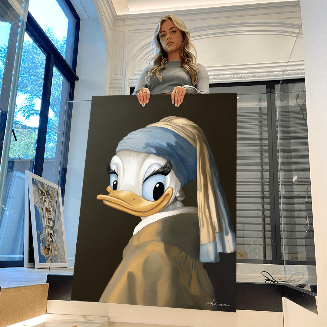 Duck with a Pearl Earring - Motivinci USA