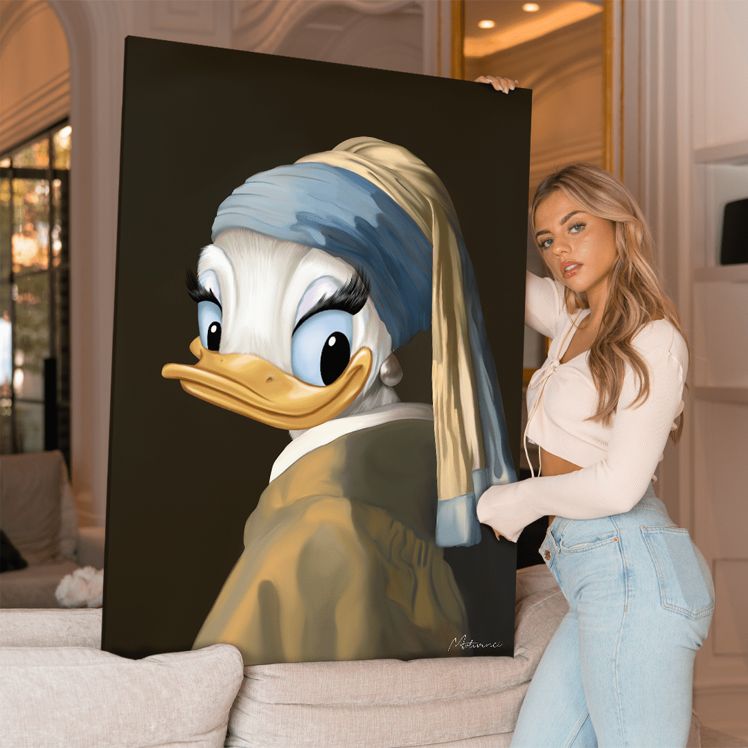 Duck with a Pearl Earring - Motivinci USA