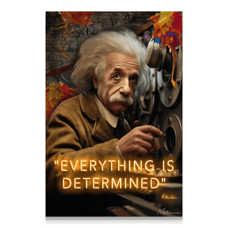 Albert  Einstein - Determined