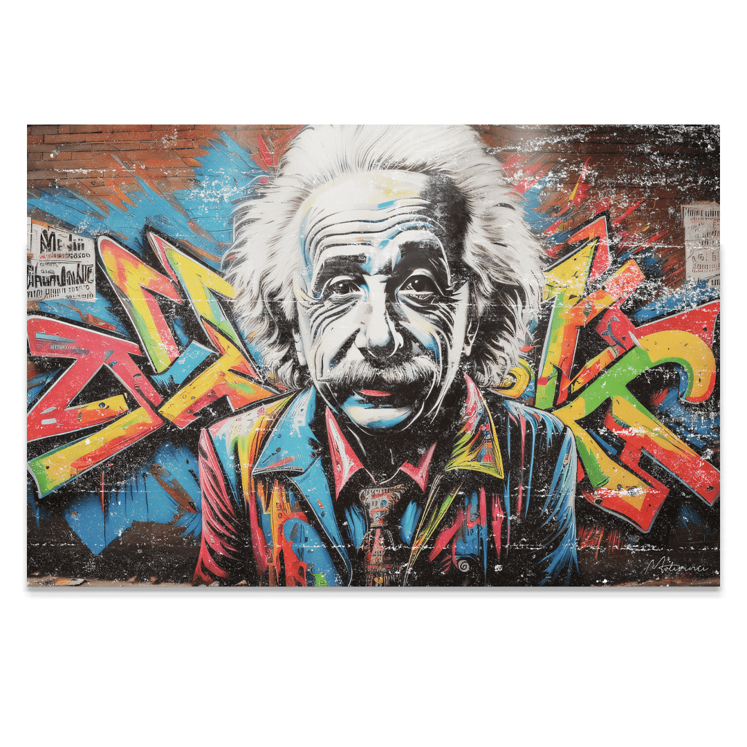 Einstein Graffiti - Motivinci USA