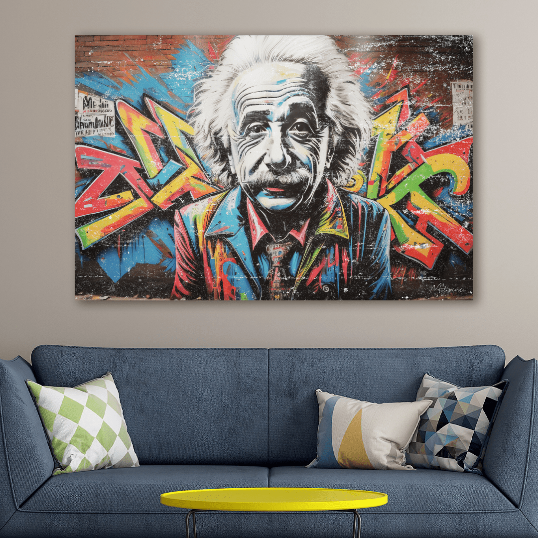 Einstein Graffiti - Motivinci USA