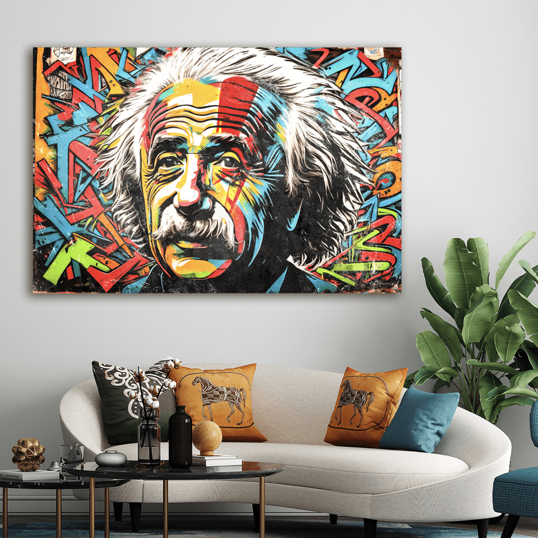 Einstein's Graffiti of Genius - Motivinci USA