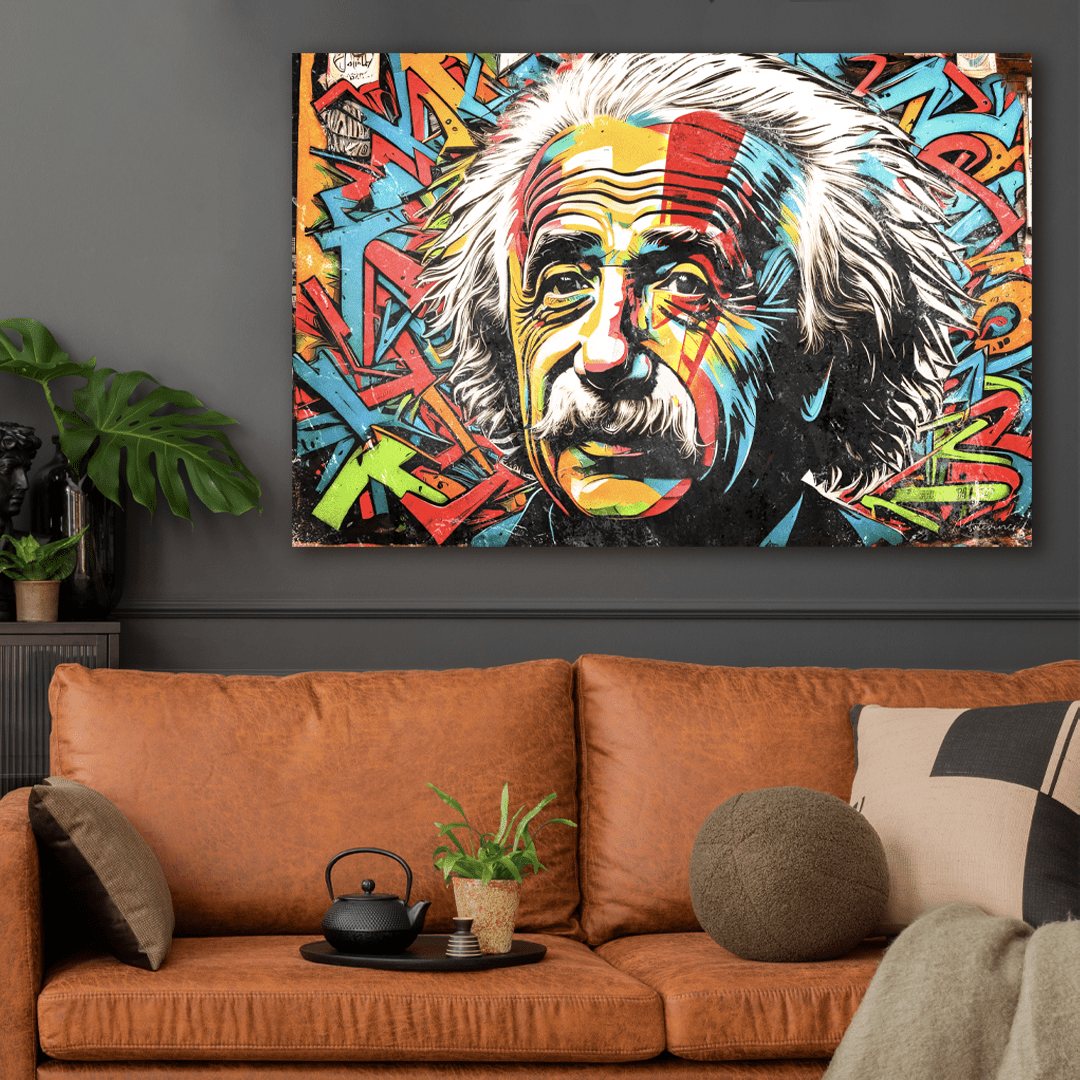 Einstein's Graffiti of Genius - Motivinci USA