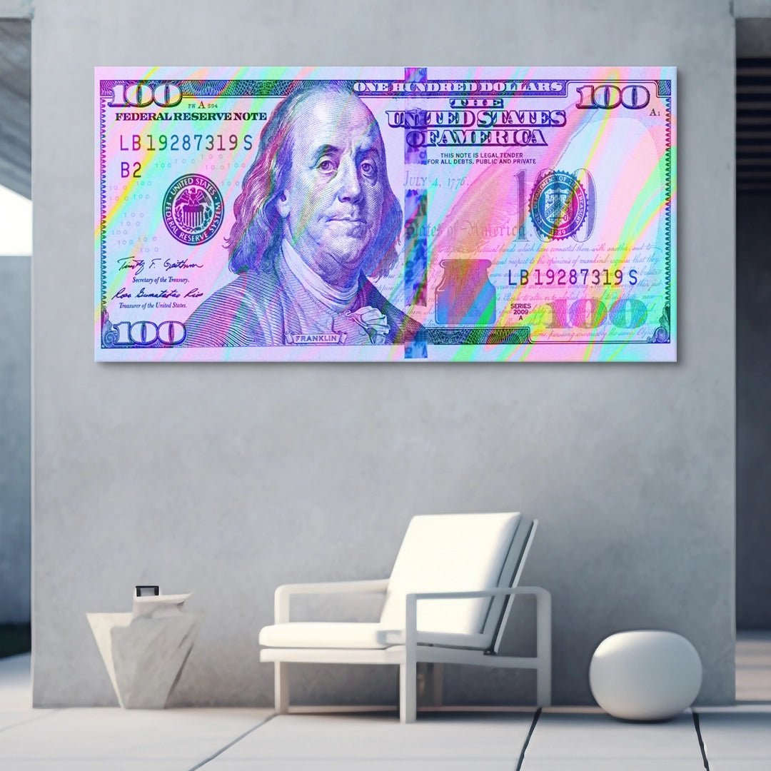 Multicolour Dollar Bill - Motivinci USA