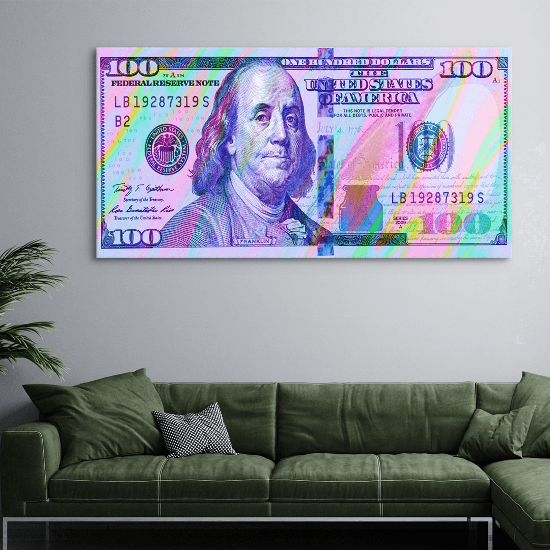 Multicolour Dollar Bill - Motivinci USA