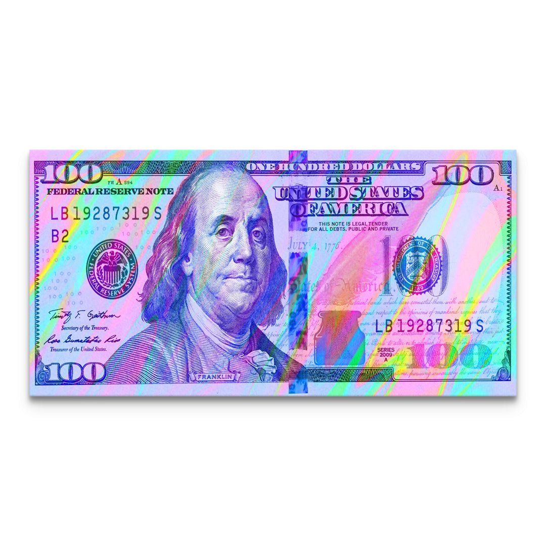 Multicolour Dollar Bill - Motivinci