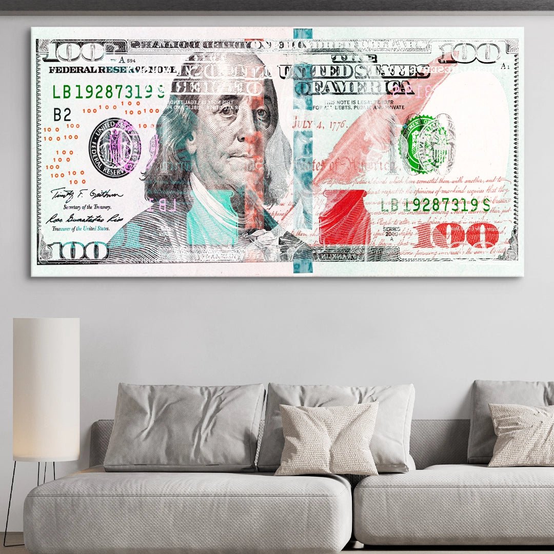 Pastel Dollar Bill - Motivinci USA