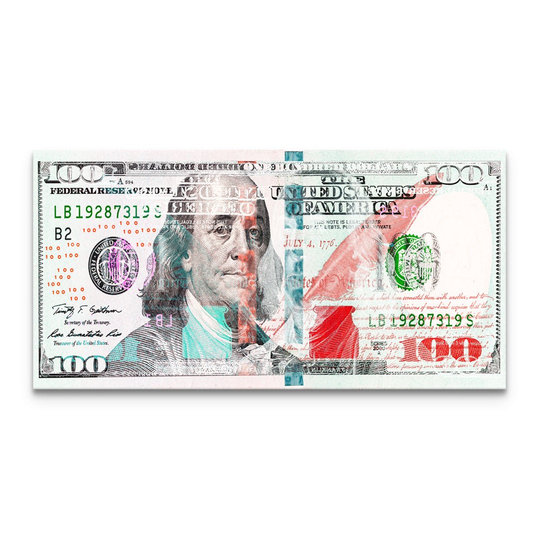 Pastel Dollar Bill - Motivinci